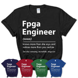 Funny Fpga Engineer Definition Shirt, New Job Gift for Fpga Engineer, Coworker Gift Idea