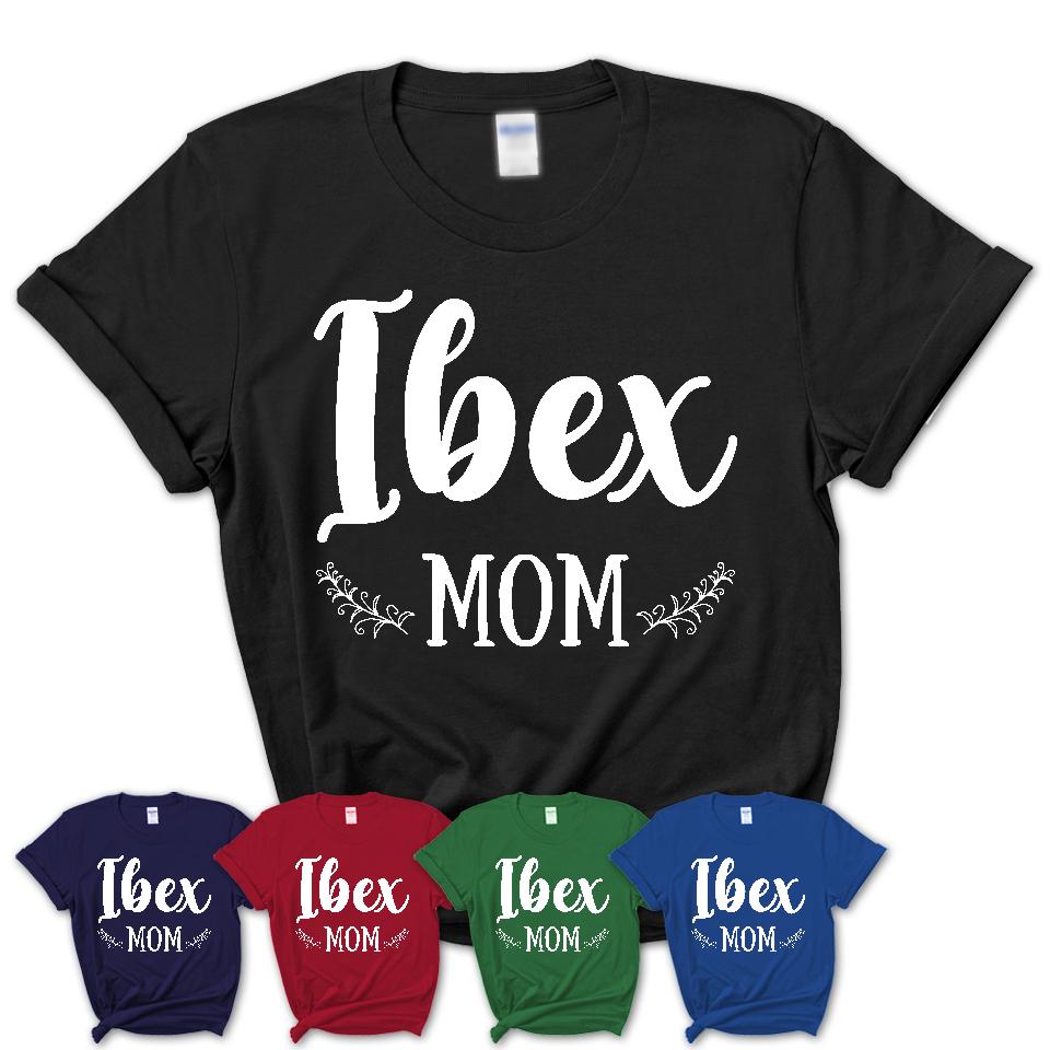 Funny Ibex Tshirt, Gift for Ibex Lovers, Ibex Mom Shirt, Animal Shirt