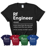 Funny Rf Engineer Definition Shirt, New Job Gift for Rf Engineer, Coworker Gift Idea