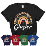 Glazier Because Your Life Worth My Time Rainbow T-Shirt