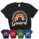 Guard Because Your Life Worth My Time Rainbow T-Shirt