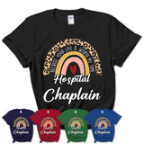 Hospital Chaplain Because Your Life Worth My Time Rainbow T-Shirt