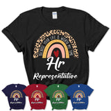 Hr Representative Because Your Life Worth My Time Rainbow T-Shirt