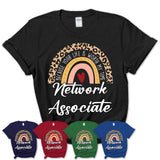 Network Associate Because Your Life Worth My Time Rainbow T-Shirt