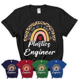 Plastics Engineer Because Your Life Worth My Time Rainbow T-Shirt