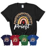 Priest Because Your Life Worth My Time Rainbow T-Shirt