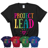 Project Lead Rainbow Lettering Heart Shirt, Employee Appreciation Gifts