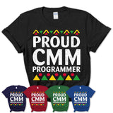 Proud Cmm Programmer Africa Pride Black History Month T-Shirt