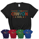 Proud Vintage Canyon Girl Shirt Texas Pride Gift Birthday Shirt for Her