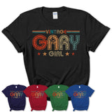 Proud Vintage Gary Girl Shirt Indiana Pride Gift Birthday Shirt for Her