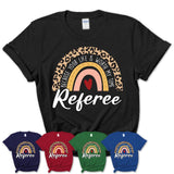 Referee Because Your Life Worth My Time Rainbow T-Shirt