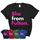 She From Fulton Shirt Missouri State Birthday Gift For Her