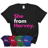 She From Harvey Shirt Illinois State Birthday Gift For Her