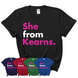 She From Kearns Shirt Utah State Birthday Gift For Her