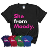 She From Moody Shirt Alabama State Birthday Gift For Her