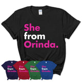 She From Orinda Shirt California State Birthday Gift For Her