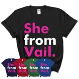 She From Vail Shirt Arizona State Birthday Gift For Her