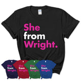She From Wright Shirt Florida State Birthday Gift For Her