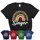 Singer Because Your Life Worth My Time Rainbow T-Shirt
