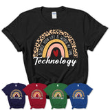 Technology Because Your Life Worth My Time Rainbow T-Shirt