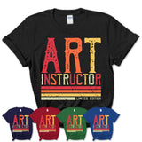 Vintage Art Instructor Limited Edition Job Shirt, Coworker Birthday Gift Idea