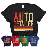 Vintage Auto Detailer Limited Edition Job Shirt, Coworker Birthday Gift Idea