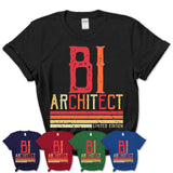 Vintage Bi Architect Limited Edition Job Shirt, Coworker Birthday Gift Idea