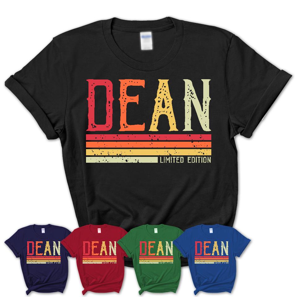 Vintage Dean Limited Edition Job Shirt, Coworker Birthday Gift Idea
