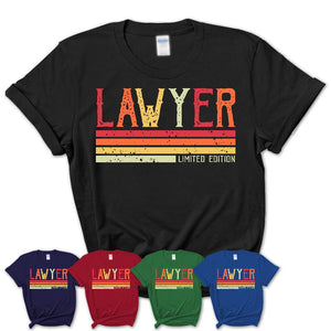 Vintage Lawyer Limited Edition Job Shirt, Coworker Birthday Gift Idea