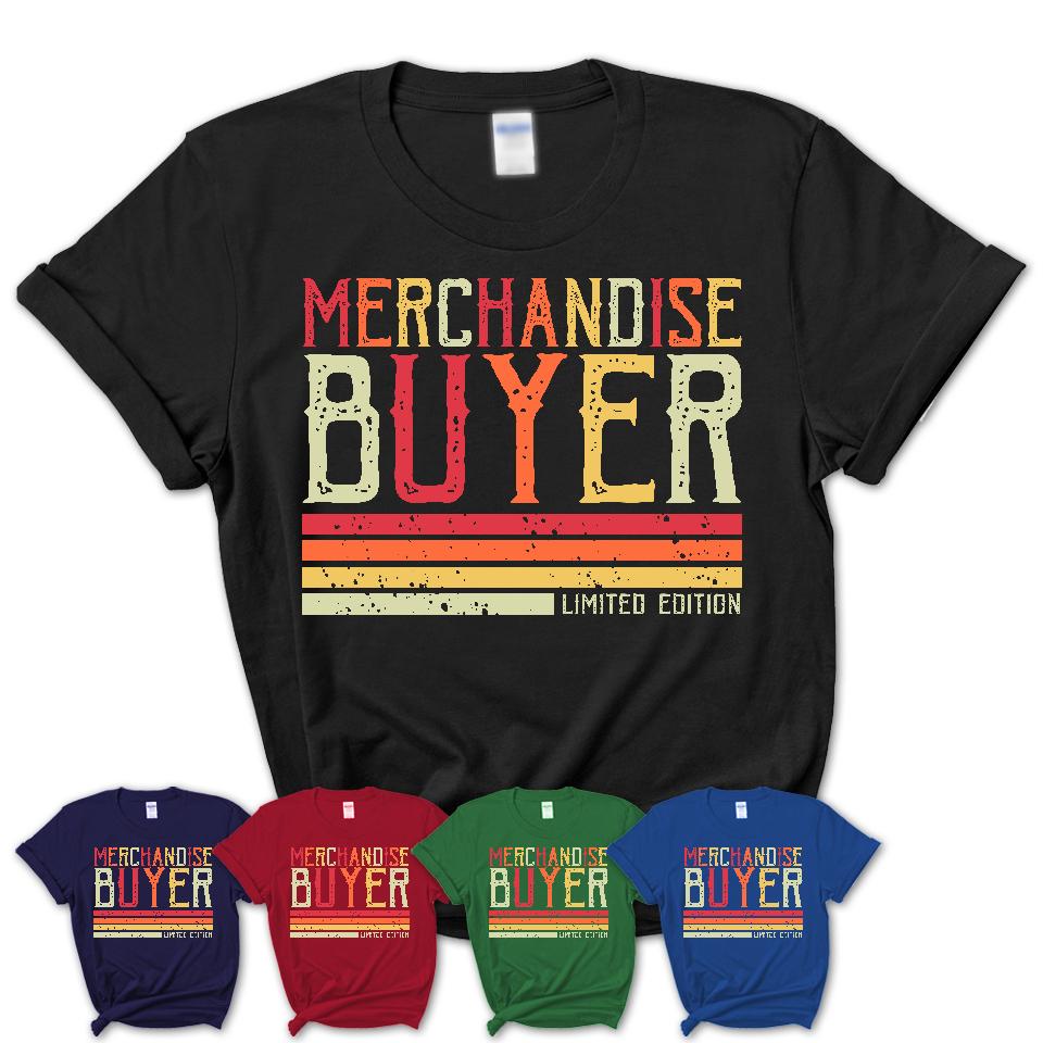 Vintage Merchandise Buyer Limited Edition Job Shirt, Coworker Birthday Gift Idea