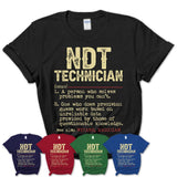 Vintage Ndt Technician Definition Shirt, Funny Coworker Gift Idea for Ndt Technician, New Job Gift