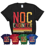 Vintage Noc Engineer Limited Edition Job Shirt, Coworker Birthday Gift Idea