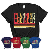 Vintage Planning Engineer Limited Edition Job Shirt, Coworker Birthday Gift Idea