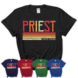 Vintage Priest Limited Edition Job Shirt, Coworker Birthday Gift Idea