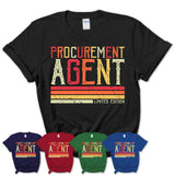 Vintage Procurement Agent Limited Edition Job Shirt, Coworker Birthday Gift Idea