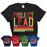 Vintage Project Lead Limited Edition Job Shirt, Coworker Birthday Gift Idea
