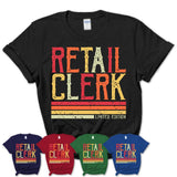 Vintage Retail Clerk Limited Edition Job Shirt, Coworker Birthday Gift Idea