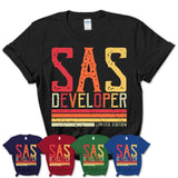 Vintage Sas Developer Limited Edition Job Shirt, Coworker Birthday Gift Idea