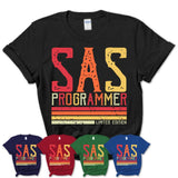 Vintage Sas Programmer Limited Edition Job Shirt, Coworker Birthday Gift Idea