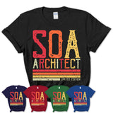 Vintage Soa Architect Limited Edition Job Shirt, Coworker Birthday Gift Idea