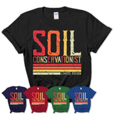 Vintage Soil Conservationist Limited Edition Job Shirt, Coworker Birthday Gift Idea