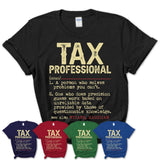Vintage Tax Professional Definition Shirt, Funny Coworker Gift Idea for Tax Professional, New Job Gift