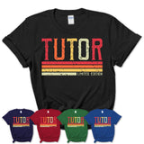 Vintage Tutor Limited Edition Job Shirt, Coworker Birthday Gift Idea
