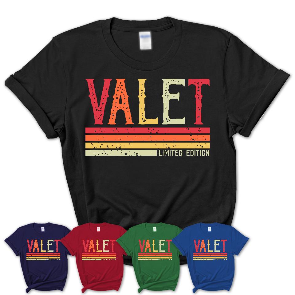 Vintage Valet Limited Edition Job Shirt, Coworker Birthday Gift Idea