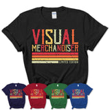 Vintage Visual Merchandiser Limited Edition Job Shirt, Coworker Birthday Gift Idea