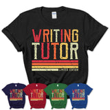 Vintage Writing Tutor Limited Edition Job Shirt, Coworker Birthday Gift Idea