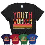 Vintage Youth Worker Limited Edition Job Shirt, Coworker Birthday Gift Idea