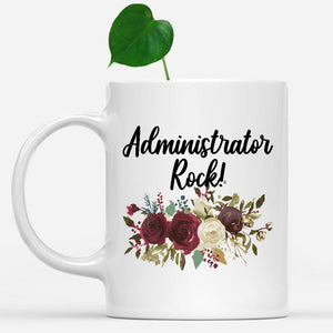 white-mug-Administrator-Rock-Floral-Flowers-Mug,-Unique-Office-Gifts-for-Coworkers-000076