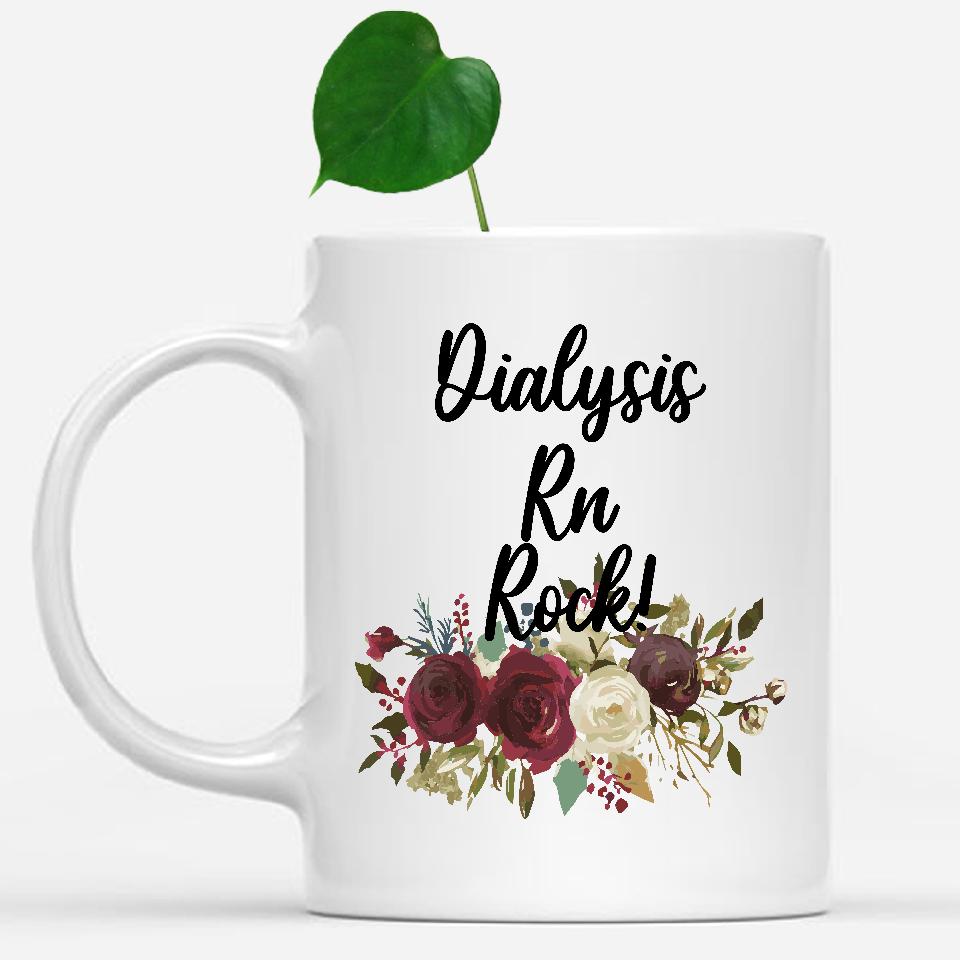 white-mug-Dialysis-Rn-Rock-Floral-Flowers-Mug,-Unique-Office-Gifts-for-Coworkers-000846