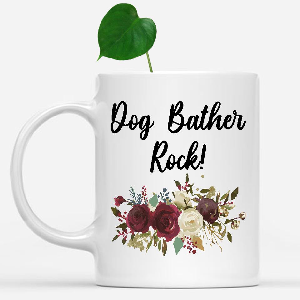 white-mug-Dog-Bather-Rock-Floral-Flowers-Mug,-Unique-Office-Gifts-for-Coworkers-000889